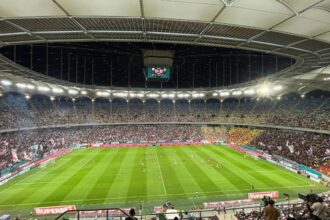 galerie foto crainicul de la rapid apel la galeria lui fcsb in timpul meciului arbitrii nu au intervenit 68a22790b70f0