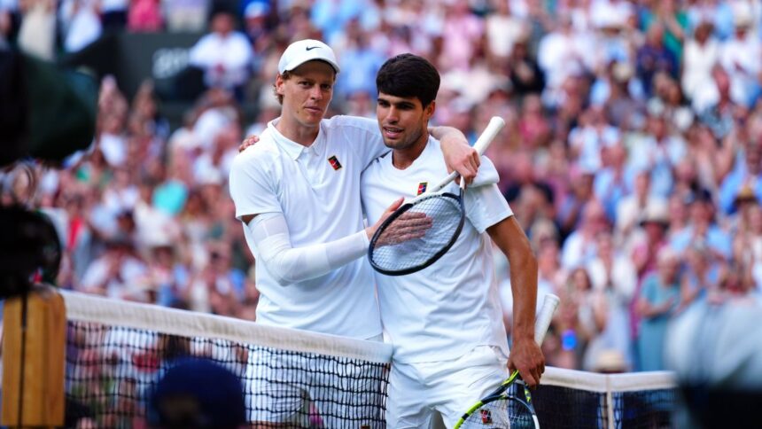 „Secretele vacanței: Alcaraz îi împărtășește lui Sinner cum a evoluat în cele trei săptămâni de după Wimbledon” 1 galerie foto de asta sunt unde sunt alcaraz i a dezvaluit lui sinner ce a ajuns sa faca in vacanta de trei saptamani de dupa wimbledon 6896ed5a049a9