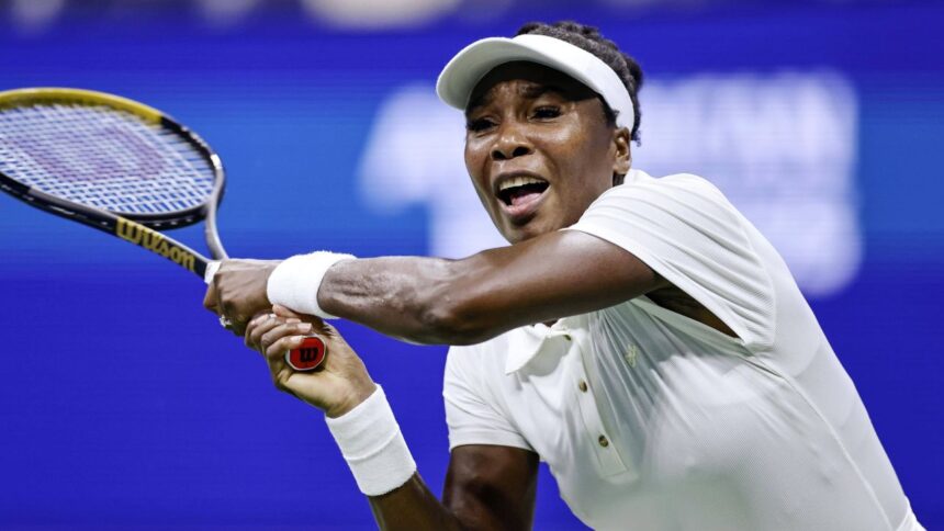Venus Williams, la 45 de ani, revine triumfătoare la US Open 2025: câți ani au trecut de la ultima sa victorie în proba de dublu? 1 galerie foto la 45 de ani venus williams a castigat un meci la us open 2025 cati ani au trecut de la precedenta victorie in proba de dublu 68b1bdc7e2436