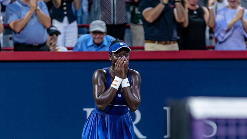 „Noua Serena Williams” strălucește din nou: triumf în finala de la Montreal la scurt timp după externare! Ce provocări a înfruntat? 1 galerie foto noua serena williams a aparut a castigat finala de la montreal la cateva ore dupa ce a iesit din spital ce i s a intamplat 689634eff3563