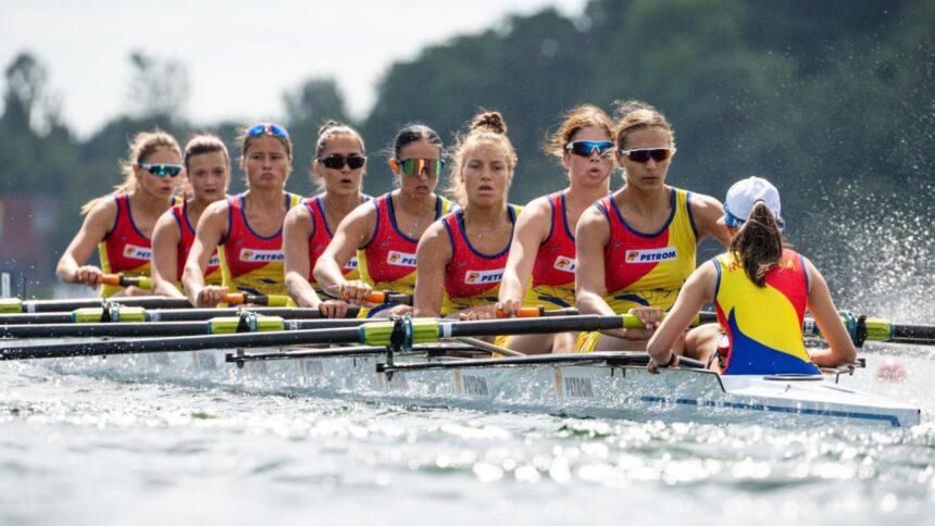 România strălucește din nou la Campionatul Mondial Under 19 de canotaj: Echipa feminină de 8+1 aduce acasă medalia de bronz! 1 inca o medalie pentru romania la cm under 19 de canotaj bronz pentru echipajul de 81 feminin 68987911a95bb
