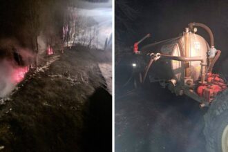 incendiu de proportii in carvan comuna lipnita 5 hectare de teren intravilan afectate de flacari 6891ad9d0257e
