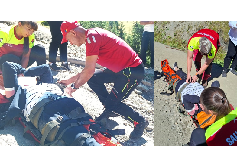 Salvarea unei turiste din Constanța, în plină acțiune în zona montană Borșa! 1 interventie de urgenta o turista din constanta salvata din zona montana borsa 68b138c065e2d