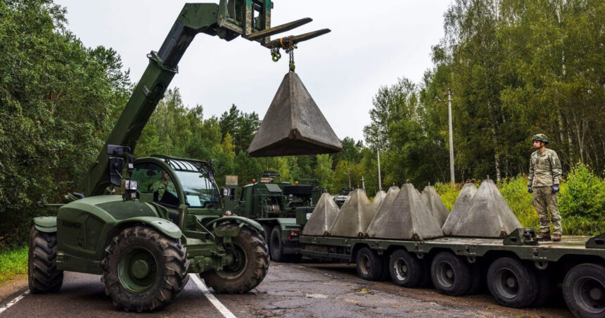 Lituania își fortifică frontierele cu Belarus și exclava rusă Kaliningrad prin baraje antitanc „de tip dinte de dragon” 1 lituania baricadeaza granita cu belarus si exclava rusa kaliningrad cu obstacole antitanc dinti de dragon 68b345911575c