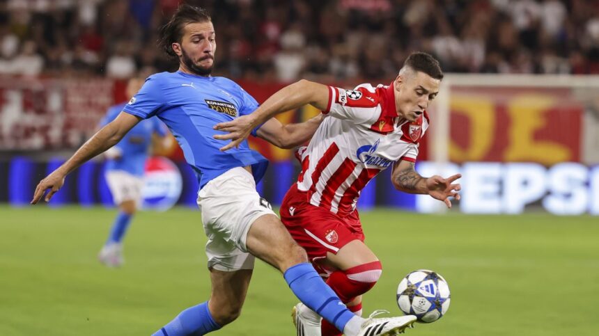 Pafos și Steaua Roșie încheie la egalitate, iar Sturm Graz și Bodo/Glimt împart punctele! Detalii în timp real pe Sport.ro! O surpriză de proporții în prima confruntare a serii! 1 live text pafos steaua rosie 0 0 si sturm graz bodo glimt 1 1 acum pe sport ro surpriza mare in primul meci al serii 68ae131ea2a0c