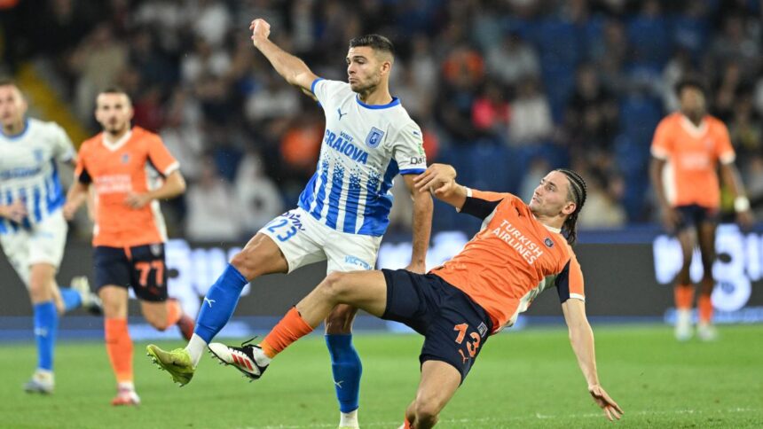 Universitatea Craiova se confruntă cu Bașakșehir, începând cu ora 20:30, pe Sport.ro! Oltenii visează la o calificare în fazele superioare ale Conference League! 1 live text universitatea craiova basaksehir de la 2030 live text pe sport ro oltenii sunt foarte aproape de faza ligii din conference league 68afff50b7562