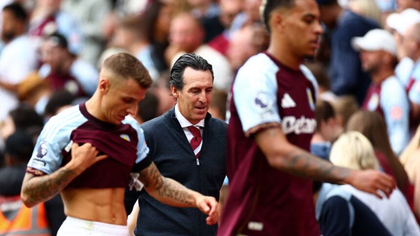 Acțiune în Premier League: Bournemouth – Wolves, Brentford – Aston Villa, Burnley – Sunderland, 17:00, Transmisie pe VOYO! 1 live video bournemouth wolves brentford aston villa burnley sunderland 1700 live pe voyo show in premier league 68a97cfeef0c4