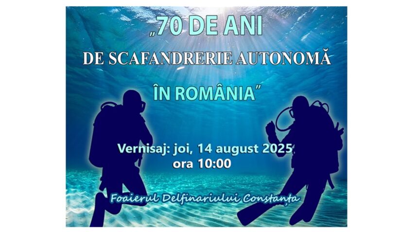 Muzeul de Istorie Națională și Arheologie Constanța, sărbătoare neobișnuită la Delfinariu: 70 de Ani de Scafandrerie Autonomă în România 1 muzeul de istorie nationala si arheologie constanta eveniment inedit la delfinariu 70 de ani de scafandrerie autonoma in romania 689b1c9deedf0