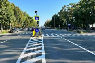 nou scuar median amenajat pe bulevardul lapusneanu din constanta 68a6e4593f1a8