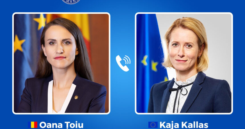 Oana Ţoiu dialoghează cu Kaja Kallas: Importanța unei păci durabile pentru România, dincolo de o simplă înghețare a conflictului. 1 oana toiu convorbire cu kaja kallas pentru romania asigurarea unei paci de lunga durata nu doar a unei pauze in razboi esentiala 68a350740aade