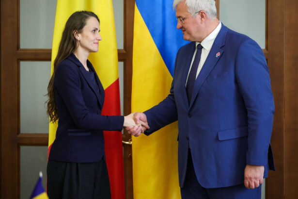 oana toiu intalnire cu omologul ucrainean ministra de externe a subliniat importanta protejarii drepturilor minoritatilor nationale 68959689882e4