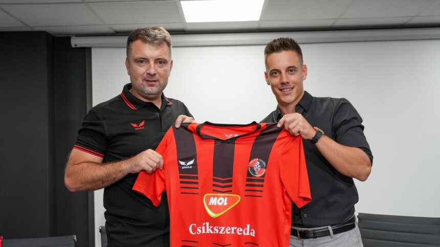 OFICIAL Csikszereda își întărește echipa! Cvadruplul campion din Ungaria a făcut pasul: "Te primim cu brațele deschise!" 1 oficial transfer de marca pentru csikszereda cvadruplul campion din ungaria a semnat bun venit 6890e12abe842