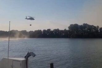 pentru a opta zi consecutiva pompierii continua misiunea de lichidare a incendiul din delta dunarii 6899f8c22728f