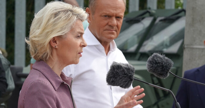 „Ursula von der Leyen: Un avertisment sever despre Putin, la frontiera dintre Polonia și Belarus” 1 putin este un pradator ursula von der leyen mesaj dur de la granita poloniei cu belarus 68b4624ebcc9e