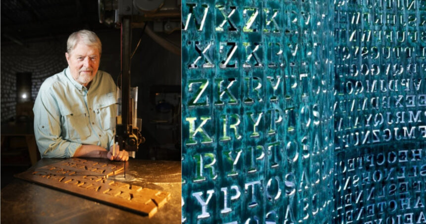 Un enigmatica poveste de 35 de ani: cheia codului secret disimulată în celebra sculptură Kryptos de la sediul CIA va fi oferită spre vânzare. 1 un mister nedeslusit de 35 de ani solutia codului secret ascuns in faimoasa sculptura kryptos din sediul cia va fi scoasa la licitatie 68a15d344e25e