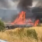 Tragedie pe autostrada din Grecia: Trei vieți pierdute în flăcări și doi răniți grav în drumul spre Thassos 2 video accident grav pe autostrada in grecia pe drumul spre thassos trei oameni au murit carbonizati si alti doi sunt grav raniti 68a3230ed55f1