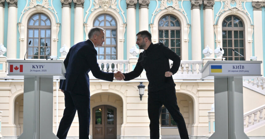 Canada analizează desfășurarea trupelor în Ucraina pentru a întări garanțiile de securitate. Mesajul lui Zelenski pentru Mark Carney. 1 video canada ia in calcul prezenta trupelor sale in ucraina ca parte a garantiilor de securitate ce i a transmis zelenski lui mark carney 68ab3ce8cd886