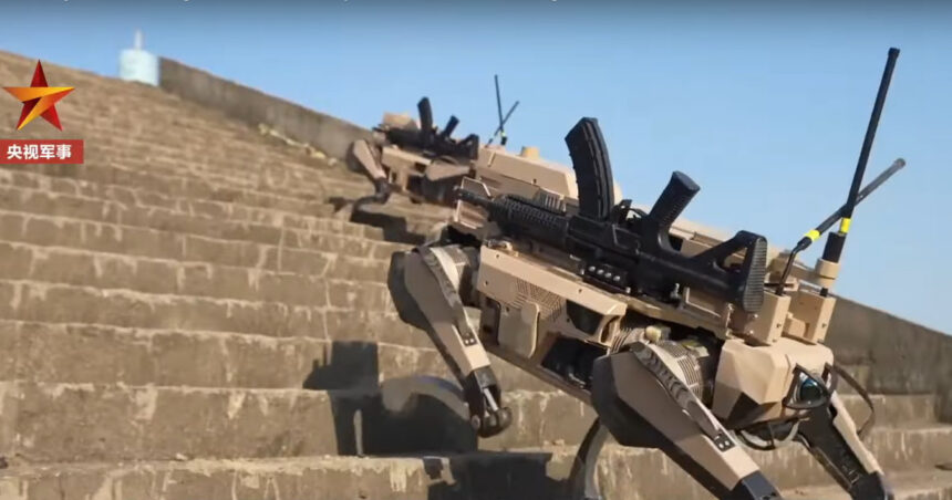 China dezvăluie noii roboți „lupi” de luptă capabili să acționeze în echipă! 1 video china a prezentat cei mai noi roboti lupi militari care pot ataca in haita 689373e6cc7c4