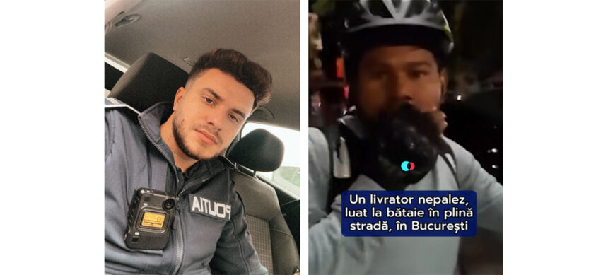 Povestea lui Andrei, polițistul EROU care a intervenit pentru a salva un livrator nepalez: agresorul a solicitat să vorbească cu mama sa. 1 video cine este andrei politistul erou care l a salvat pe livratorul nepalez agresorul a cerut sa o sune pe mama lui 68b0857b28ef4