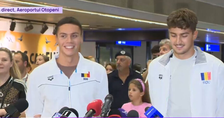 David Popovici, întâmpinat cu ovații la întoarcerea în țară: „Am depășit limitele, sunt mândru de realizările mele” 1 video david popovici a fost primit cu aplauze la aeroport la revenirea in tara am reusit sa ma autodepasesc sunt mandru de mine 688fbca5a8c95