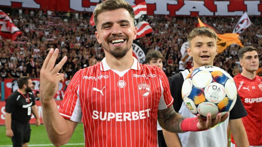 Dinamo - FCSB 4-3: Un meci de neuitat în „Eternul derby” cu 10 reușite pe tabelă! 1 video dinamo fcsb 4 3 dar recordul in eternul derby este de 10 goluri marcate 688e8fd4da71b