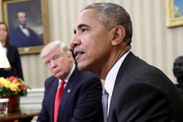 video donald trump a ascuns portretele lui barack obama si george bush din casa alba unde au fost mutate tablourile 6899d6a80a330