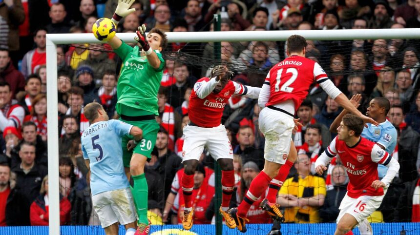 Spectacol grandios al lui Costel Pantilimon în Premier League! Românul a strălucit în confruntarea Man. City - Arsenal 6-3 1 video exclusiv parada senzationala a lui costel pantilimon in premier league voyo romanul a jucat in man city arsenal 6 3 68aaa43554595
