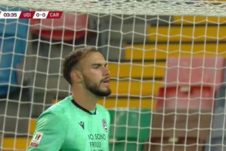 video exclusiv razvan sava titular la udinese si calificare in 16 imile cupei italiei nota primita in italia 68a4174a48866