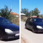 Fără permis și cu prietenul pe plafon: Ce a pățit șoferul aventurier? 2 video fara permis si cu prietenul cocotat pe plafonul masinii ce a patit soferul de ocazie 68b3330e87653