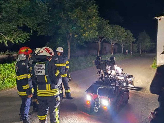 Flăcări devastatoare în depozitul de muniție al Fabricii de arme Cugir 1 video incendiu in hala cu munitie a fabricii de arme cugir 688d98382eccc