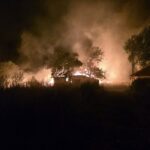 Flăcări devastatoare în Lipnița: al treilea incendiu astăzi în zona Fermei 7! 2 video incendiu puternic in lipnita in zona fermei 7 este al treilea foc izbucnit in comuna astazi 689bb3eb95918