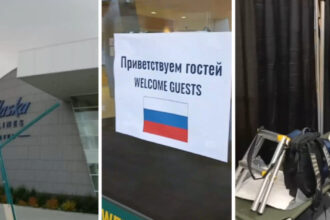 video jurnalistii rusi ajunsi in alaska pentru summitul putin trump se plang de cazarea oferita de americani conditiile sunt spartane 689f353885bbf