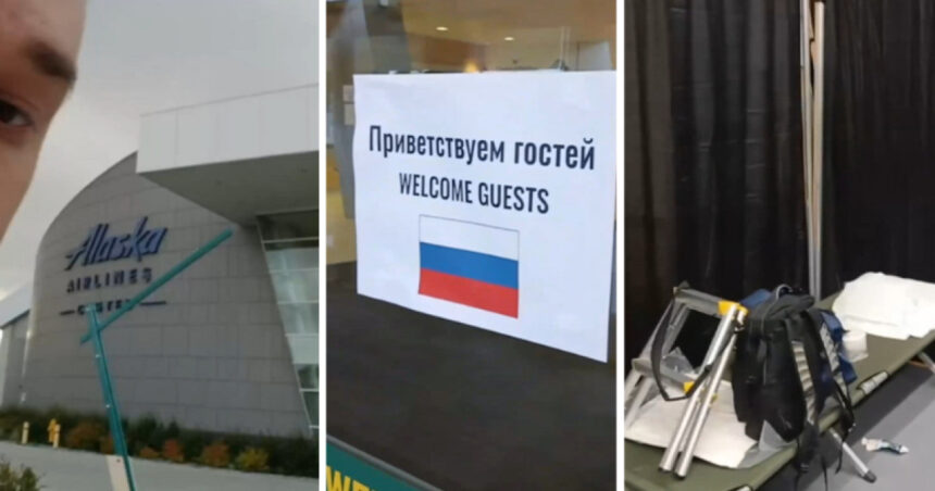 Jurnaliștii ruși, în Alaska pentru întâlnirea Putin-Trump, critică condițiile de cazare: „Este ca în vremuri dure” 1 video jurnalistii rusi ajunsi in alaska pentru summitul putin trump se plang de cazarea oferita de americani conditiile sunt spartane 689f353885bbf