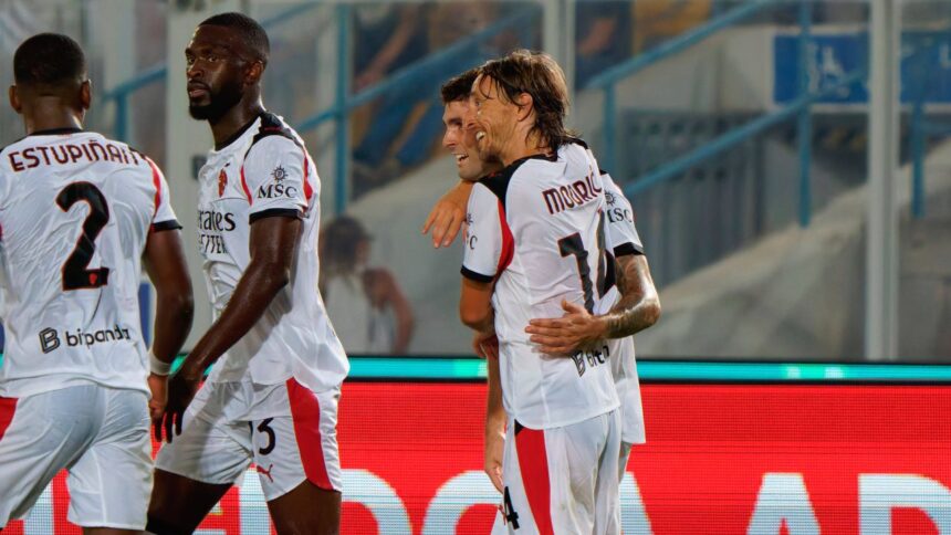 Luka Modric, pase de geniu în Lecce - AC Milan 0-2! 1 video luka modric assist de senzatie in lecce ac milan 0 2 68b290b69b579