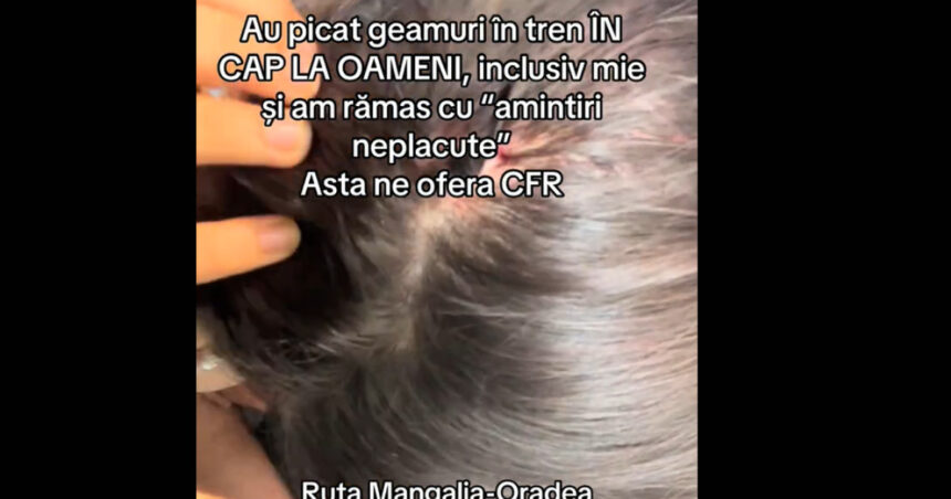 Accident pe ruta Mangalia-Oradea: Pasageri răniți de un geam spart în timpul călătoriei, CFR Călători inițiază investigații 1 video pasagerii unui tren mangalia oradea au fost raniti de un geam spart in timpul calatoriei cfr calatori face verificari 68a4c1f0dbbff