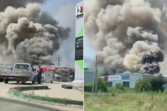 video pericol de explozie in iasi incendiu puternic langa o benzinarie autoritatile au emis un mesaj ro alert 689f1a2c5ecf8
