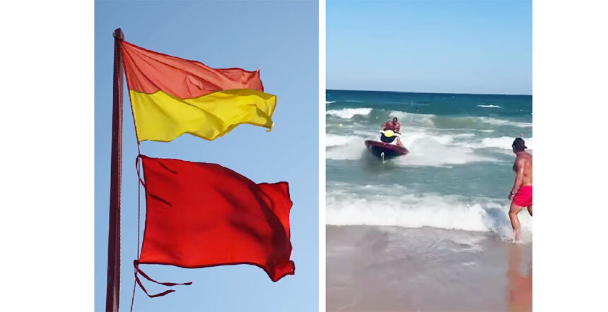 Misiune ÎNDRĂZNEASCĂ pe plaja Belona din Eforie: Un bărbat salvat cu ajutorul unui jetski! 1 video salvare spectaculoasa pe plaja belona din eforie un barbat a fost scos cu jetski ul din apa 689dff07a1d3a