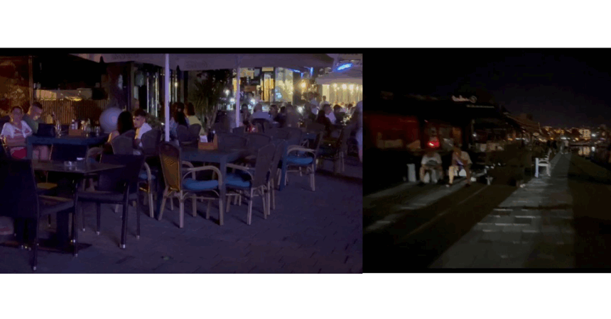 "Terasele Portului Tomis, îmbrăcate în întuneric" 1 video terasele din portul tomis in bezna 6893b26cb1d29