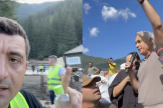 videofoto cursa simion georgescu prin zonele inundate fanfara militara si mers la biserica cei doi au venit separat nu s au intalnit 688cc4fbd4b76