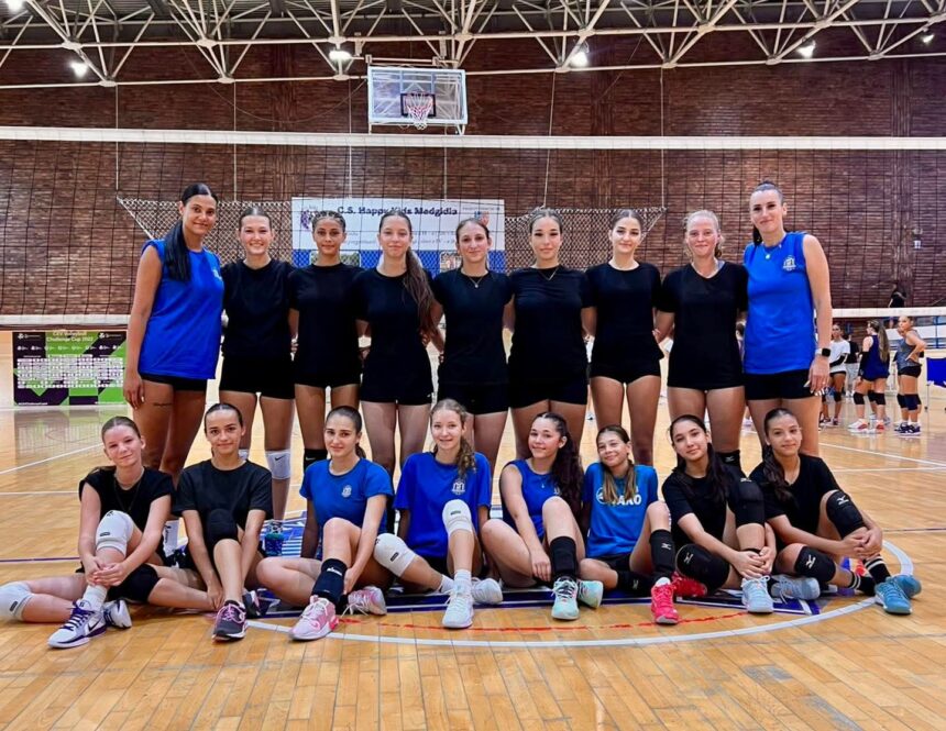 Fetele de la CS Medgidia triumfă în meciul amical contra Lagunei Constanța! 1 voleibalistele de la cs medgidia au castigat amicalul cu laguna constanta 689c69f47e339
