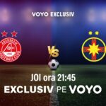 VOYO prezintă marea confruntare europeană a verii: Aberdeen vs. FCSB, în play-off-ul UEFA Europa League! 3 voyo aduce in exclusivitate duelul european al verii aberdeen fcsb in play off ul uefa europa league 68a45a6736e5f