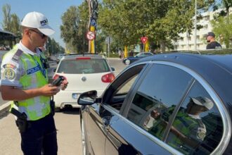 actiune a politistilor rutieri in municipiul constanta 9 soferi fara permis de conducere 68c40caa628db