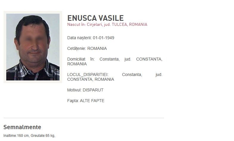 Identitatea bărbatului descoperit decedat pe câmp la Cumpăna a fost confirmată – dispăruse de ceva vreme. 1 barbatul gasit mort pe camp la cumpana a fost identificat era dat disparut 68cbedb48cd7c