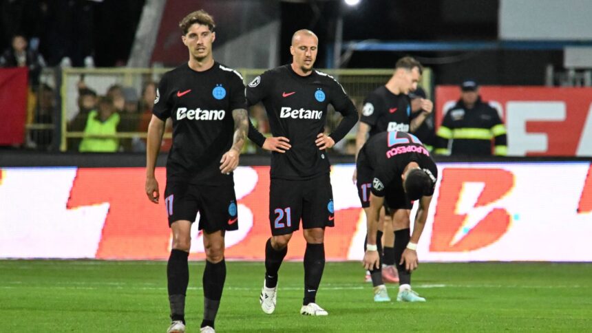 FCSB, pe o pantă descendentă! Care este poziția campioanei României după eșecul în fața Botoșaniului? 1 clasament fcsb in cadere libera pe ce loc se afla campioana romaniei dupa infrangerea cu botosani 68cdc1d4d0a80