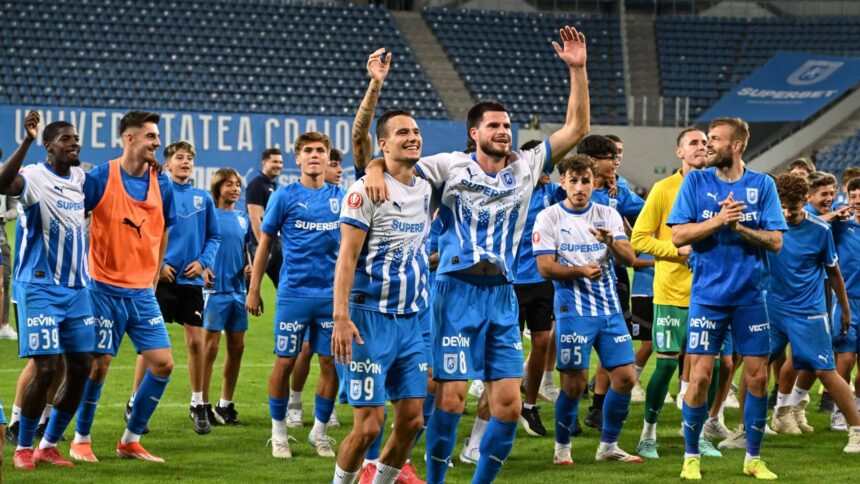 Superliga în Foc: Universitatea Craiova pe Culmile Gloriei, FCSB și CFR Cluj în Lupta pentru Salvare! Clasamentul Surpriză după 8 Etape 1 clasament universitatea craiova campioana fcsb si cfr cluj pe locurile de baraj clasamentul soc din superliga dupa 8 etape 68b68c408d12d