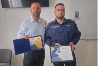 constantin vrabie agentul care l a prins pe suspectul principal al crimei din cernavoda premiat de sindicatul democratic al politistilor sidepol constanta 68c2beaf64c39