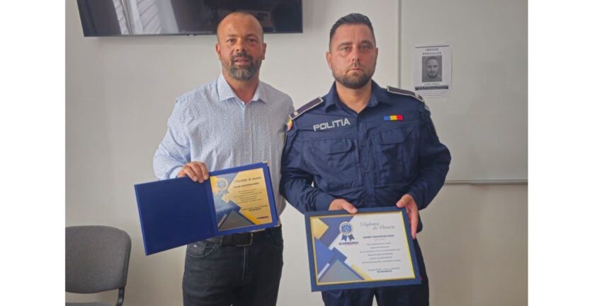 Agentul Constantin Vrabie, eroul din Cernavodă, onorat de Sindicatul Democratic al Polițiștilor - Sidepol Constanța pentru captura suspectului cheie al crimei 1 constantin vrabie agentul care l a prins pe suspectul principal al crimei din cernavoda premiat de sindicatul democratic al politistilor sidepol constanta 68c2beaf64c39
