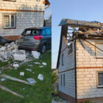 Racheta poloneză a transformat acoperișul casei avariate din Polonia, nu dronele rusești! 2 dronele rusesti din polonia acoperisul casei avariate a fost de fapt distrus de o racheta lansata de un f 16 polonez presa 68c976e623d4b