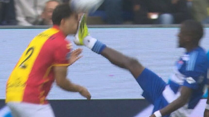 Intensitate pe teren pentru viitoarea rivală a FCSB! O intrare periculoasă în confruntarea din campionat: ”Mă consider norocos că buza mea e intactă!” 1 emotii mari la viitoarea adversara a lui fcsb intrare criminala in meciul din campionat sunt norocos ca inca mai am buza intreaga 68d0105a53b75