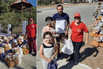 foto asociatia suflete deschise din constanta a vestit nasterea maicii domnului zeci de familii din altan tepe au primit pachete cu alimente de baza 68bdae0ce2ce4